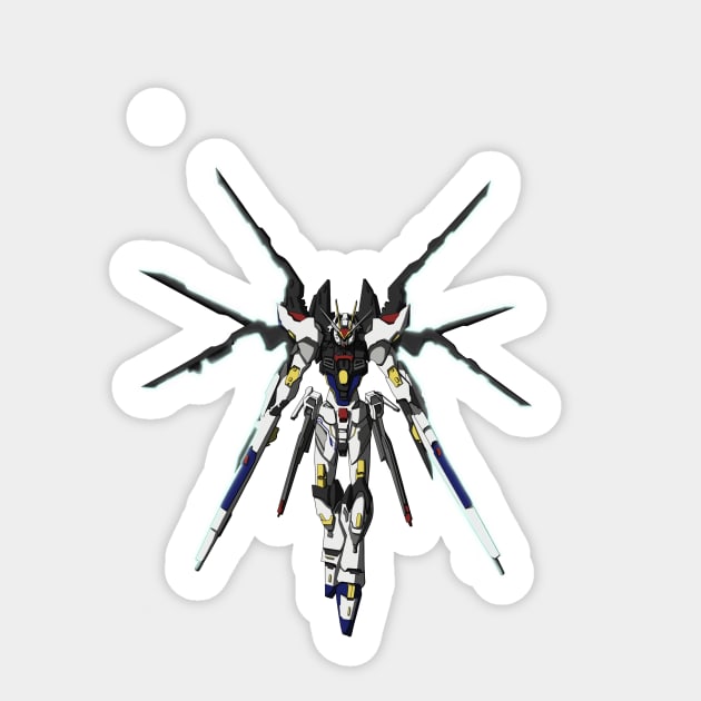 Strike Freedom Sticker by InTheAfterAll